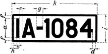 schwarz auf weiß in einer Zeile: IA-1084